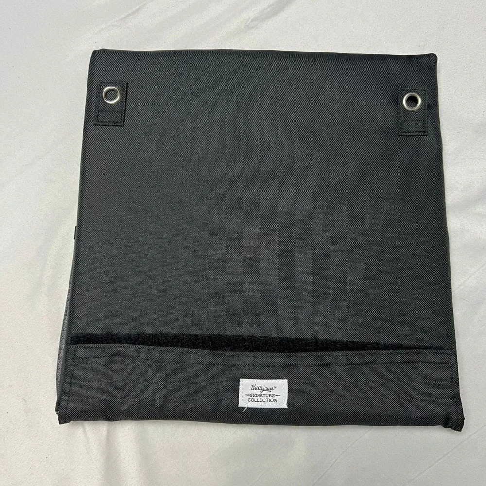 Thirty-One Inbox Wall Together Pocket Board Inbox‎ Organizer Charcoal Crosshatch